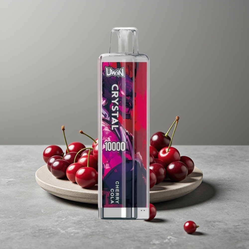 UWIN Crystal 10000 Puffs 18ml 650mAh Typ-C Cherry Cola RGB