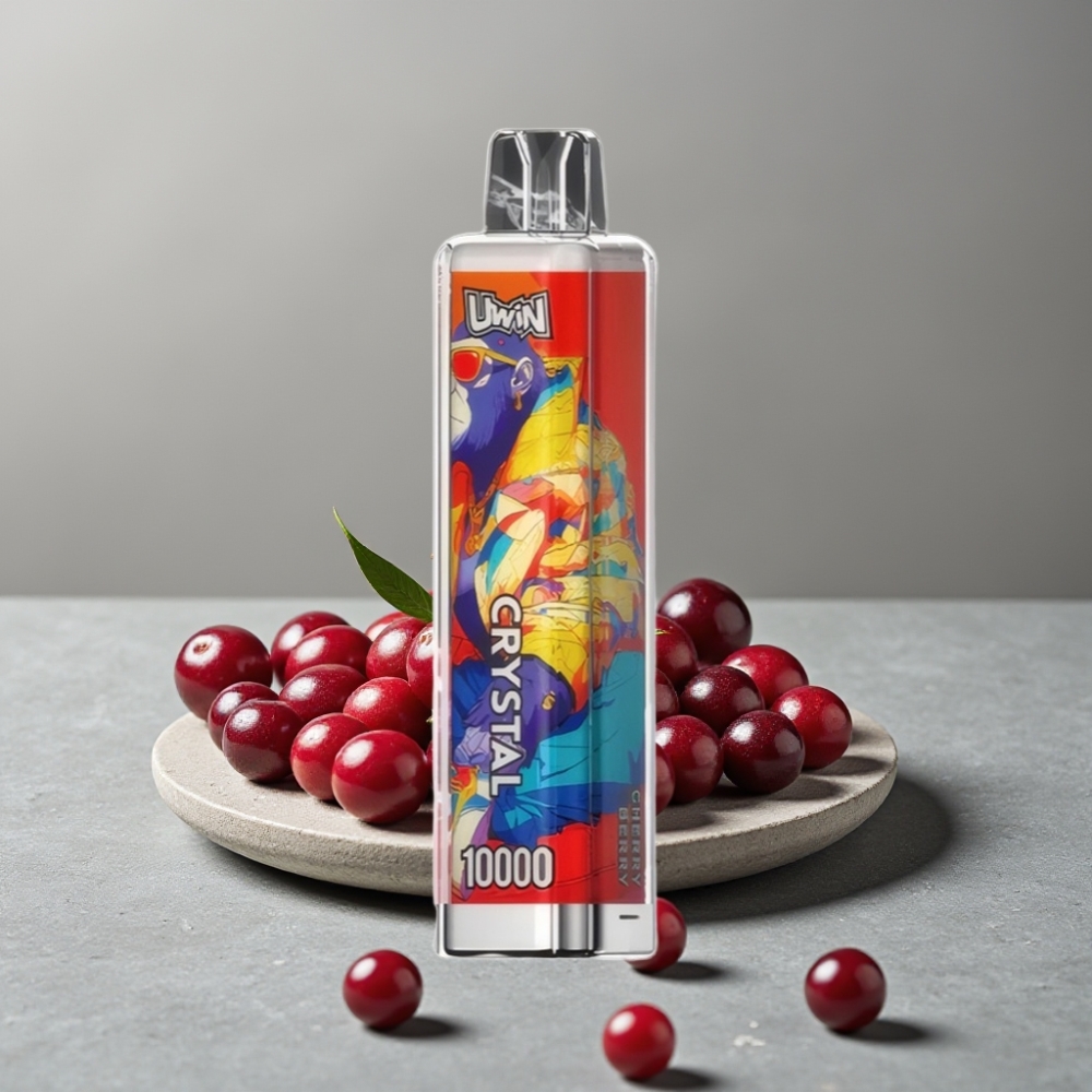 UWIN Crystal 10000 Puffs 18ml RGB Typ-C Cherry Berry