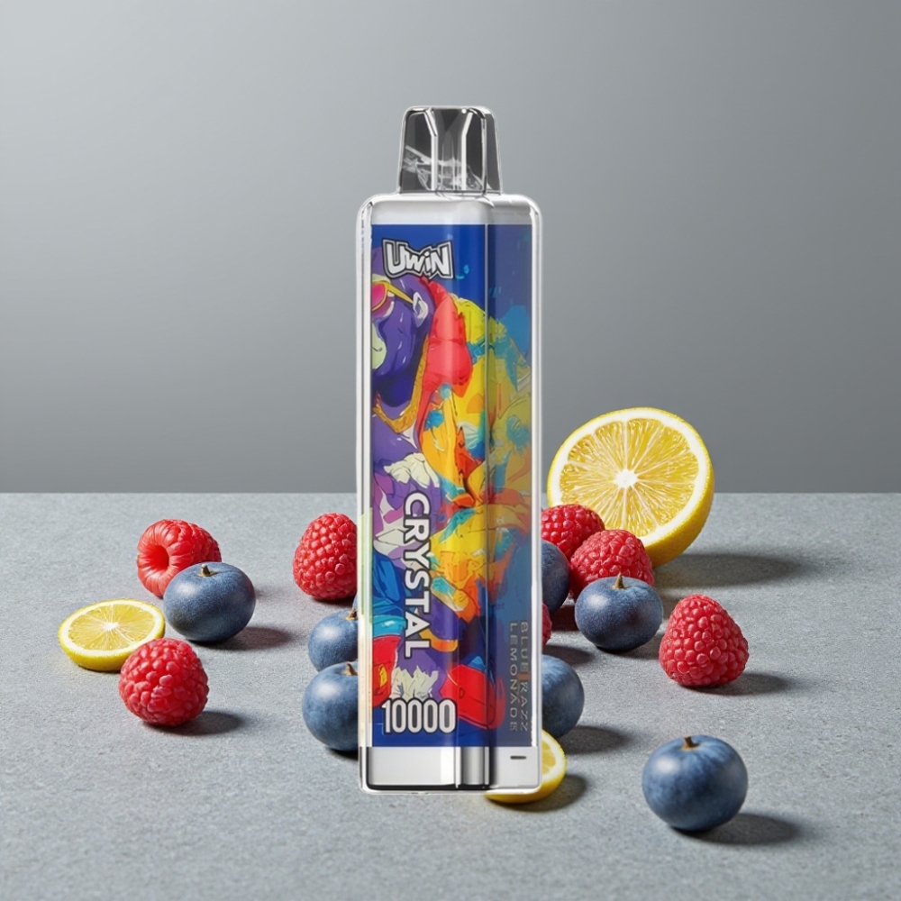 UWIN Crystal 10000 Puffs 18ml RGB Type-C Blauer Zitronenlimonade