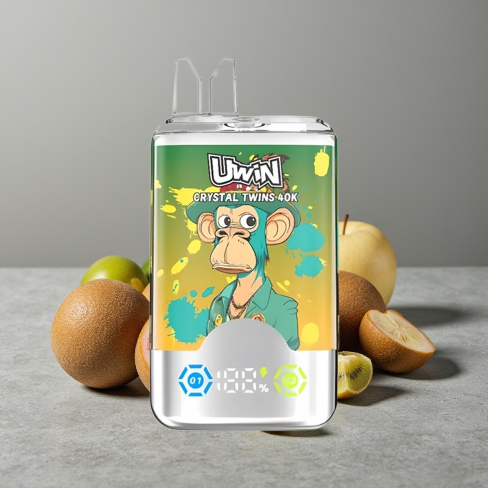 UWIN Crystal Twins 40000 Puffs Doppelgeschmack 32ml Typ-C