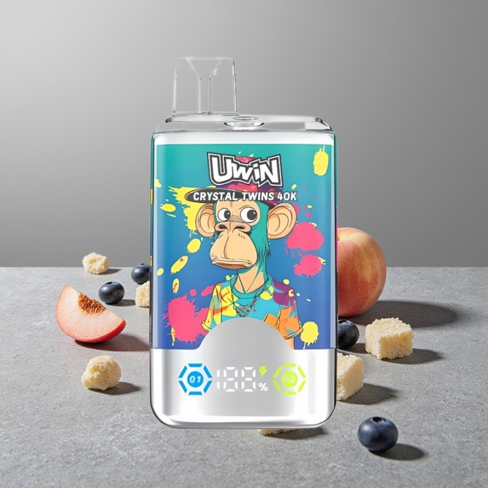 UWIN Crystal Twins 40000 Puffs Dual Aroma Mesh 0,6 Ohm Typ-C