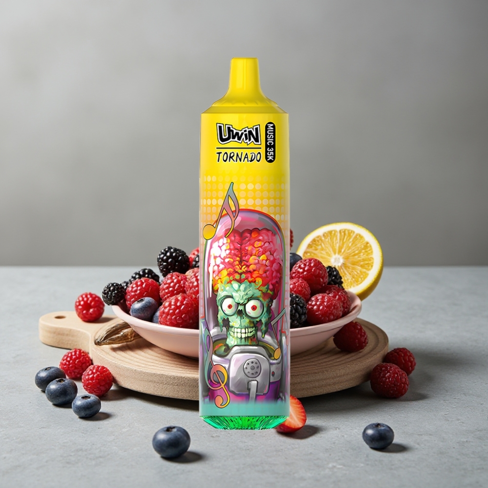 Uwin Tornado 35K Mixed Beeren Musik Wegwerf-Vape