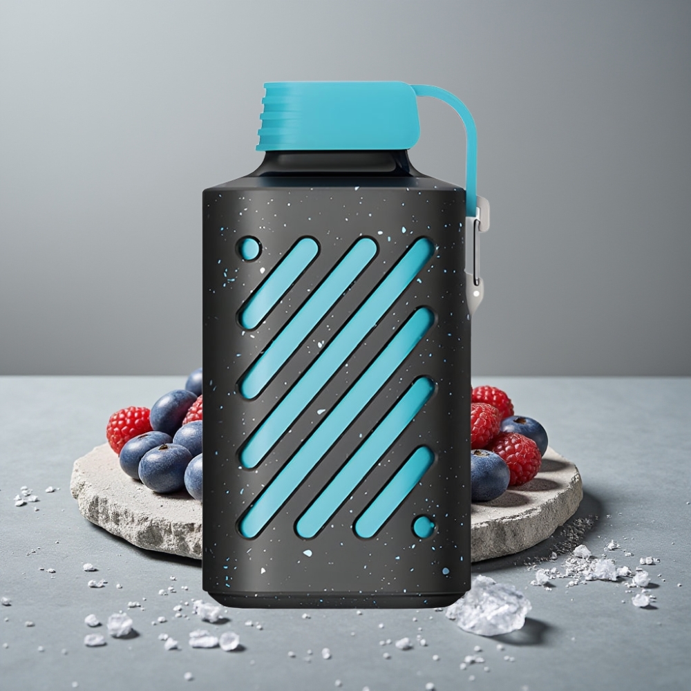 VOZOL GEAR 10000 65% PCR VAMT Mesh 20ml Blue Razz Ice