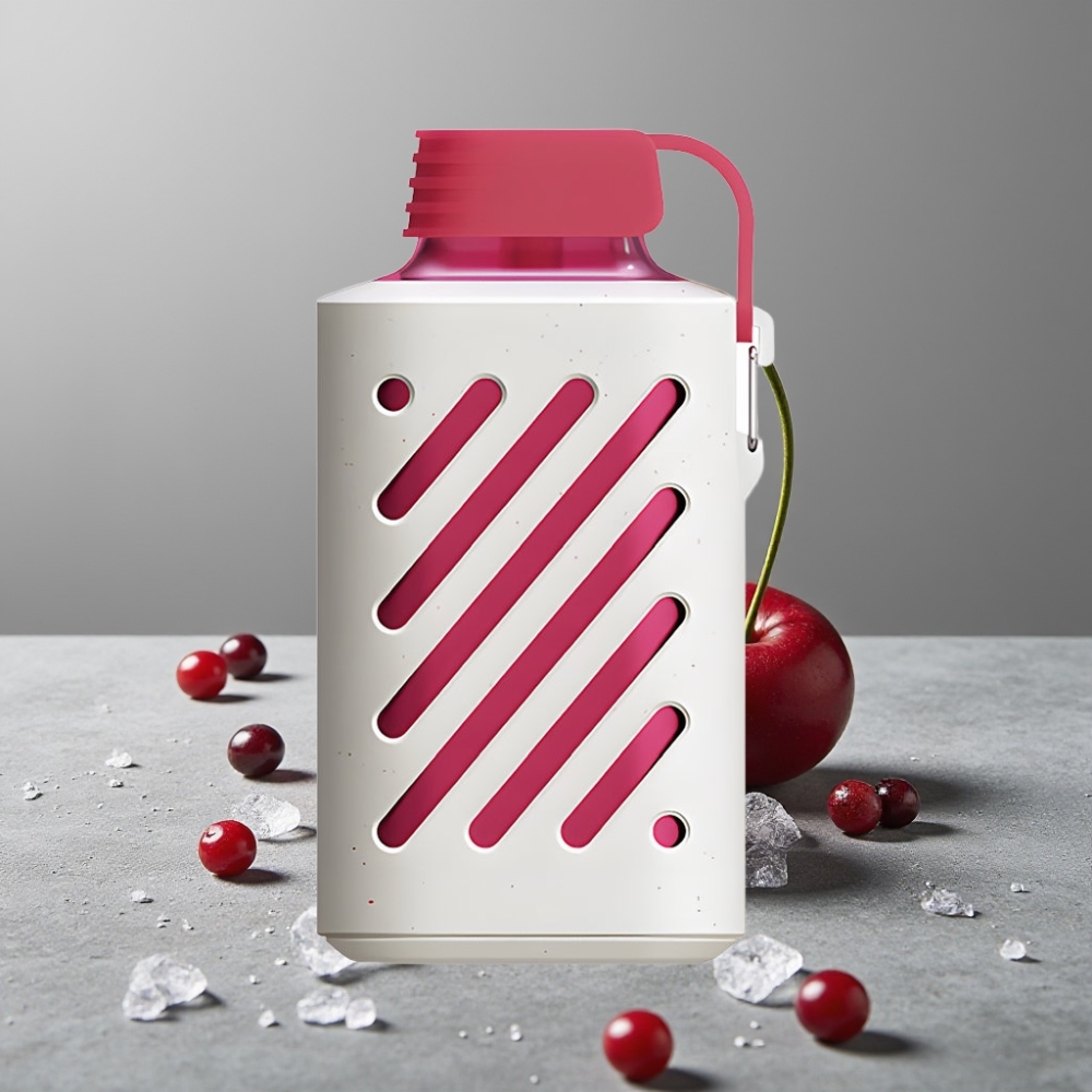 VOZOL GEAR 10000 Disposable 20ml Cherry Ice VAMT Mesh PCR 65%