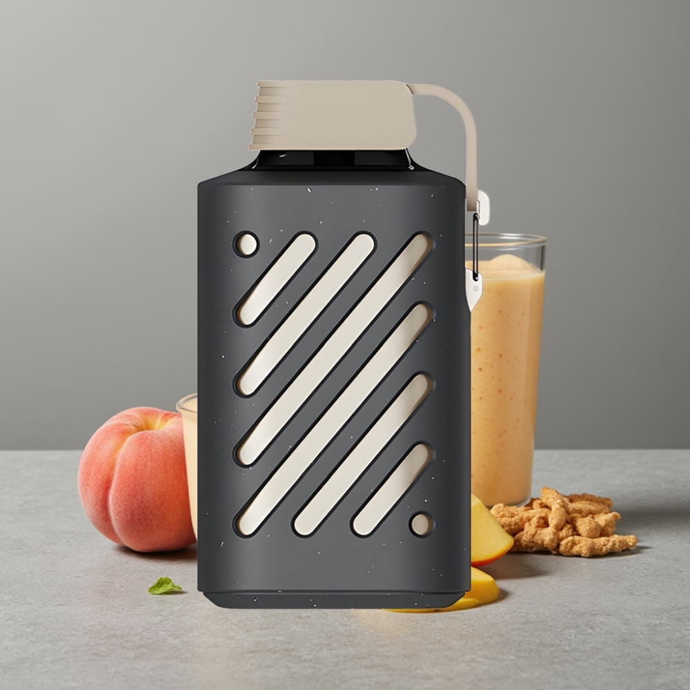 VOZOL GEAR 10000 Disposable 20ml Peach Mango Smoothie PCR Mesh Coil