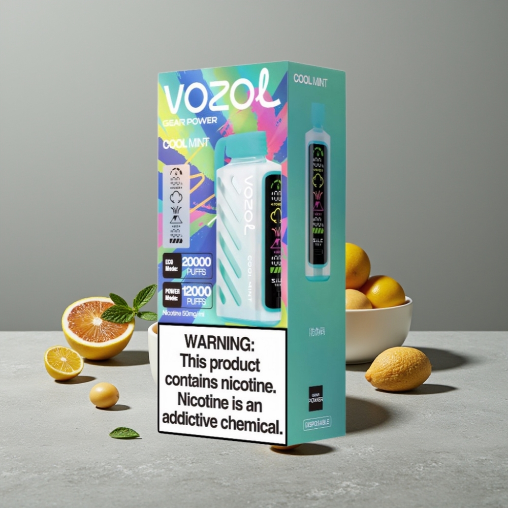 VOZOL Gear Power 20000 Puffs Dual Mesh 20mL Cool Mint