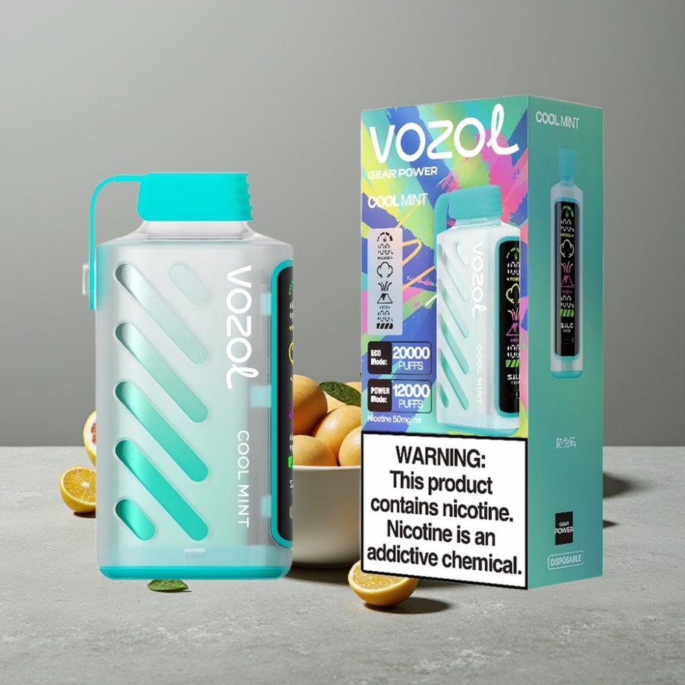 VOZOL Gear Power 20000 Puffs Dual Mesh 20mL Cool Mint