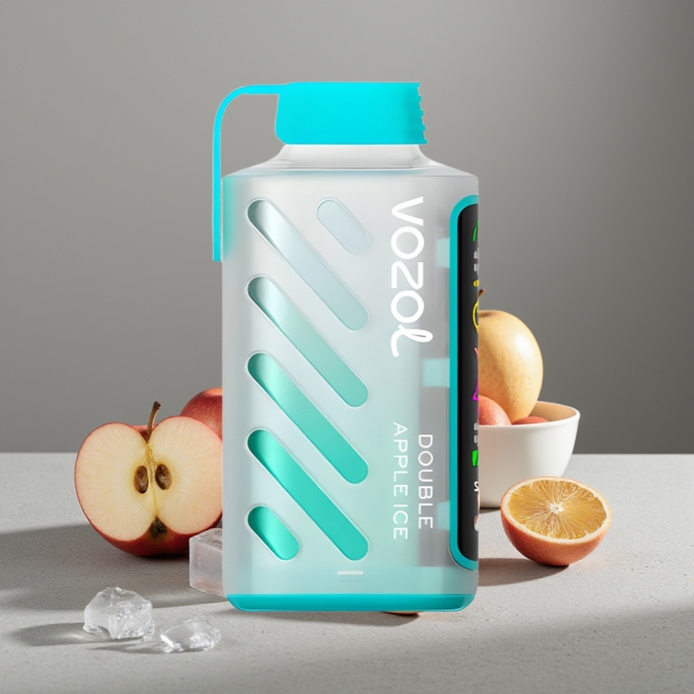 VOZOL Gear Power 20000 Puffs Dual Mesh Coil 20mL Double Apple Ice