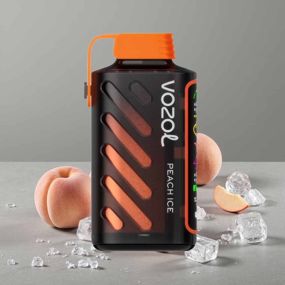 VOZOL Gear Power 20000 Puffs Dual Mesh Coil 20mL Peach Ice