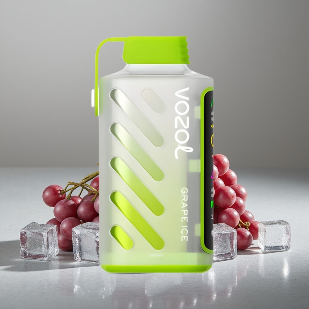 VOZOL Gear Power 20000 Puffs Dual Mesh Grape Ice 20mL 50mg