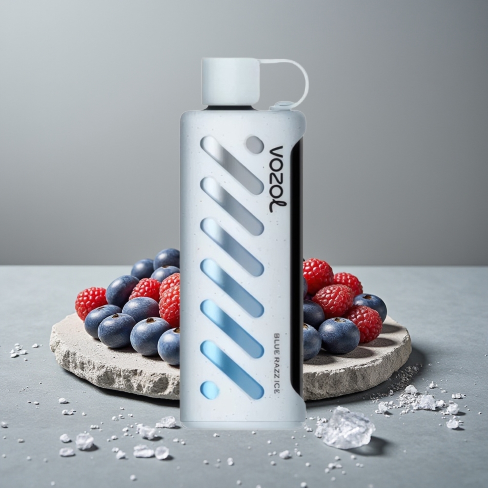 VOZOL Gear Shisha 25000 Puffs Dual Mesh 5mg Blue Razz Ice