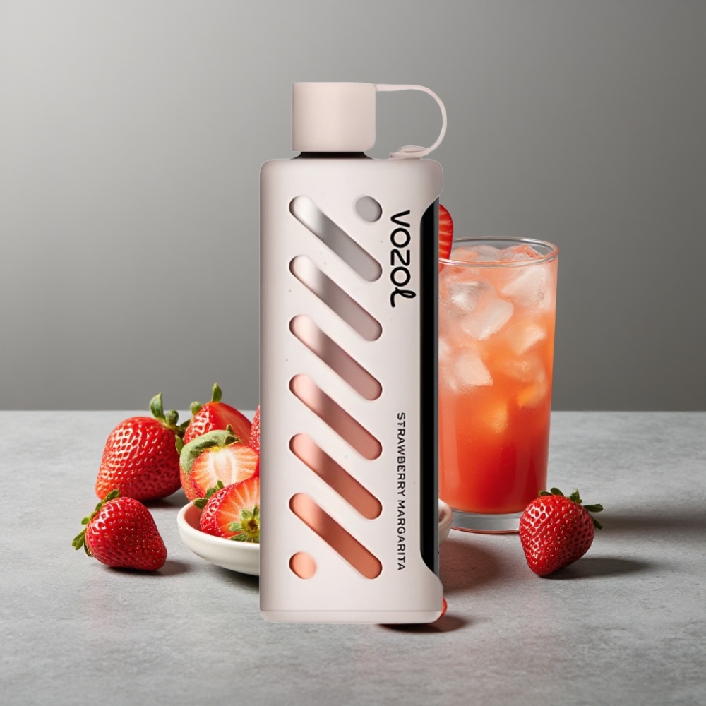 VOZOL Gear Shisha 25000 Puffs Dual Mesh 5mg S.i.L.C Tech Strawberry Margarita