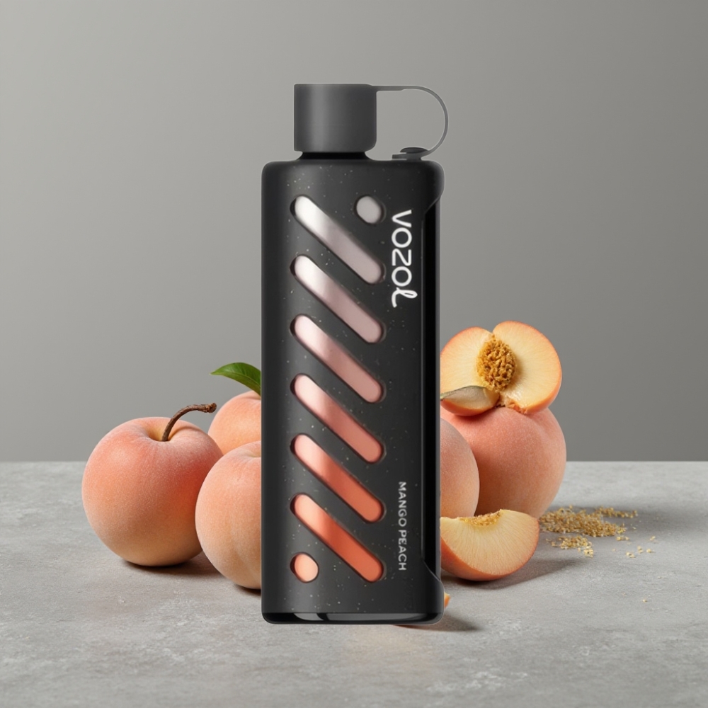 VOZOL Gear Shisha 25000 Puffs Dual Mesh Mango Peach 5mg/ml