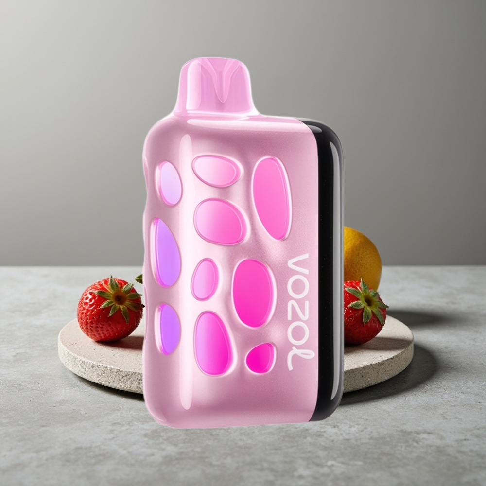 VOZOL RAVE 40000 Einweg-Vape – 270° Glow Design, Beat-Sync, Strawberry Kiwi