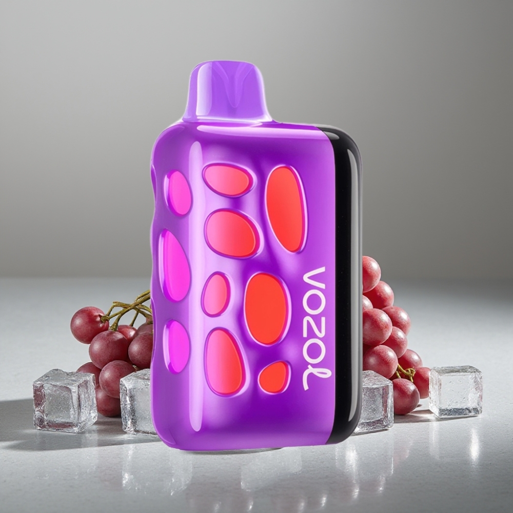 VOZOL RAVE 40000 Einweg-Vape 270° Glow Grape Ice