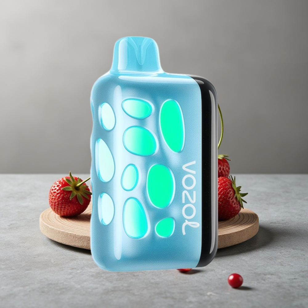 VOZOL RAVE 40000 Einweg-Vape – Leuchtendes Design, Party-Modus, Cherry Strawberry