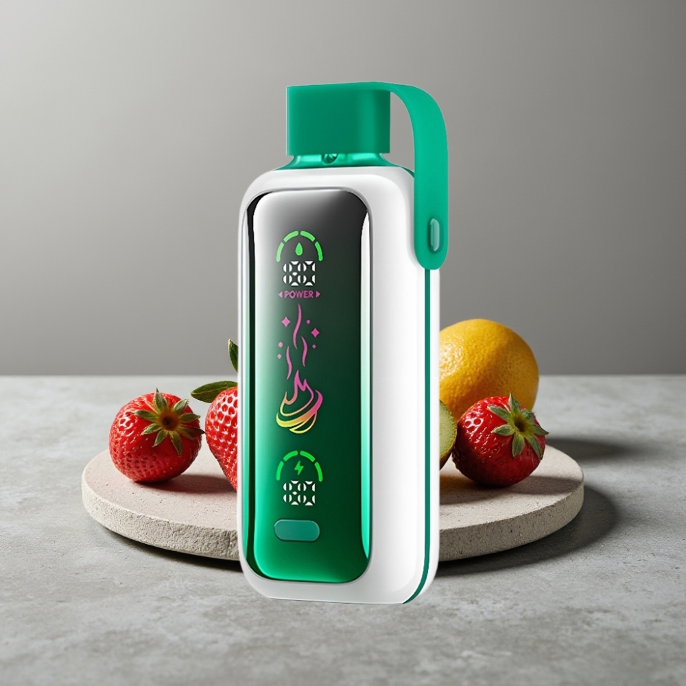 VOZOL Star 20000 Puffs 2,2" HD Spiegelbild Doppel-Mesh 650mAh Erdbeer-Kiwi