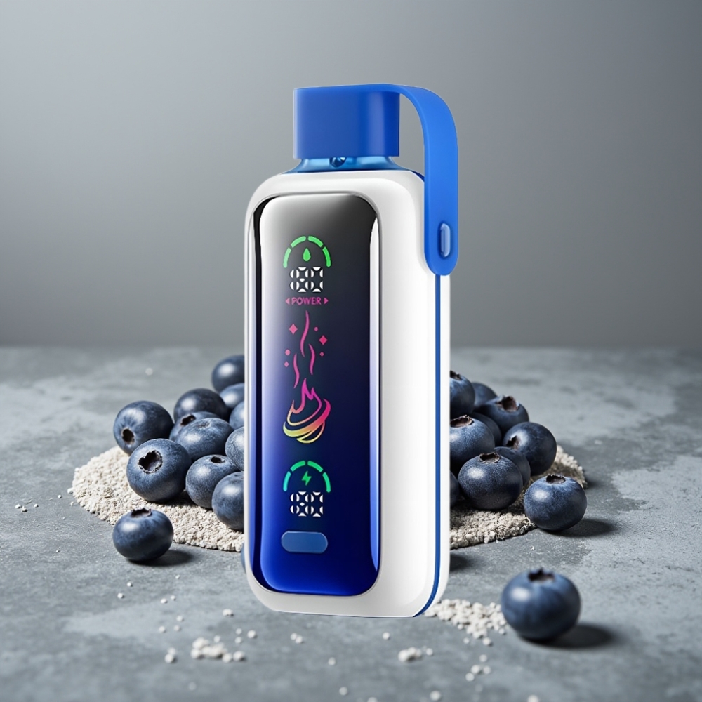 VOZOL Star 20000 Puffs Dual Mesh 2.2" HD SpiegelAnzeige Blueberry Storm