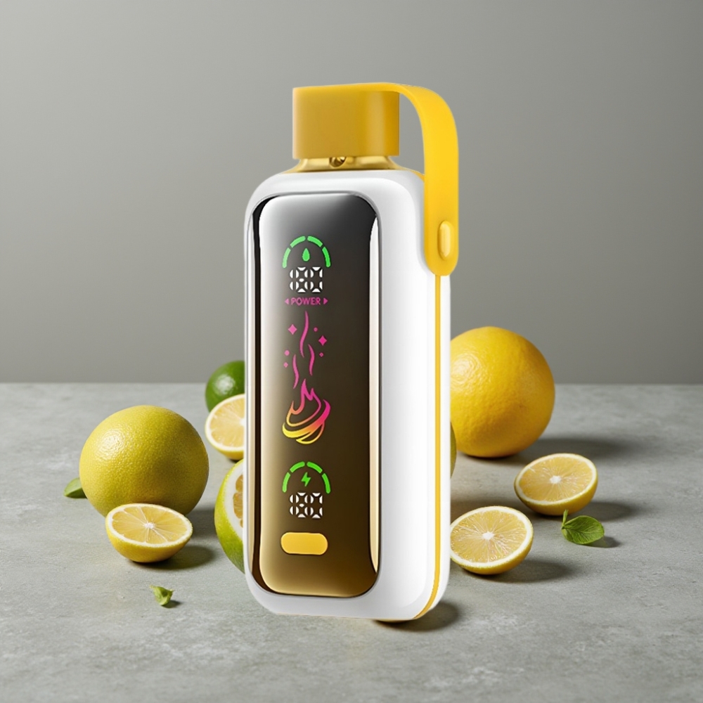 VOZOL Star 20000 Puffs Dual Mesh 2,2" HD Spiegelbildschirm Lemon Lime