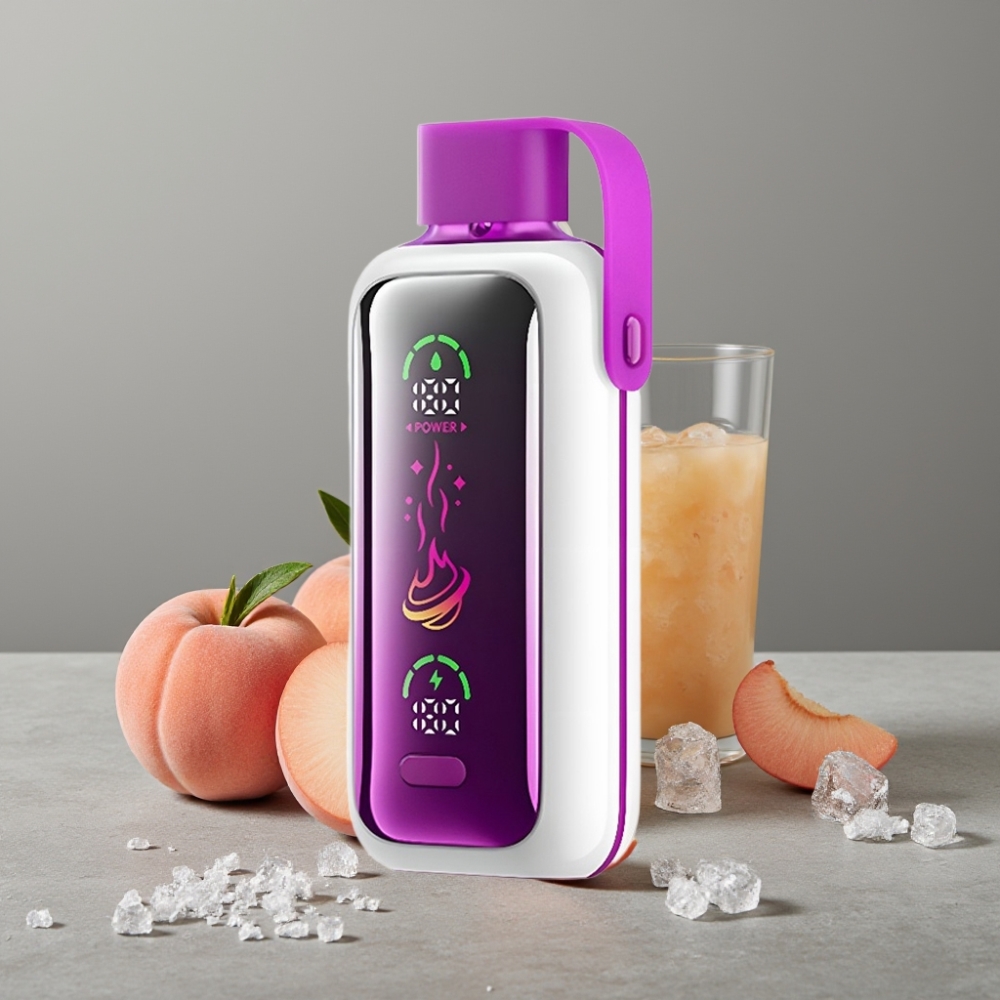 VOZOL Star 20000 Puffs HD Spiegelbild Dual Mesh 650mAh Juice Peach Ice