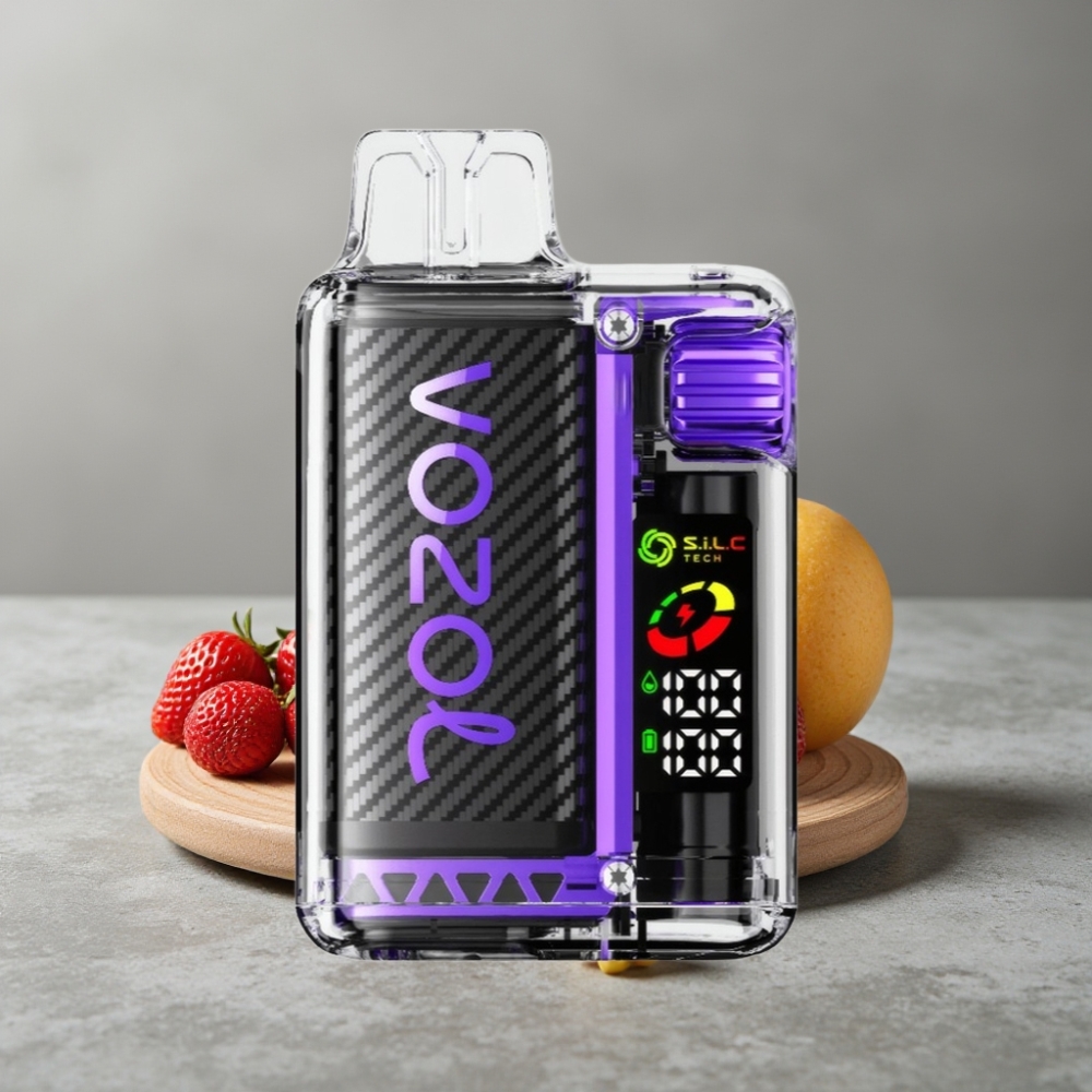 VOZOL Vista 20000 Puffs 650mAh MTL OLED PCR S.i.L.C Tech Strawberry Mango