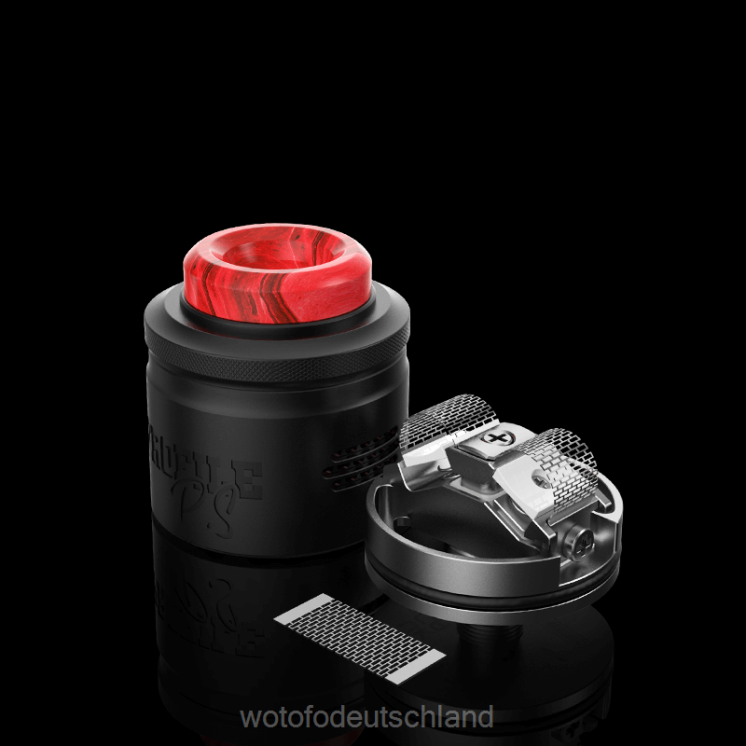 Wotofo E-Zigarette - Wotofo PROFILE PS Dual Mesh RDA 2P6PL190 Schwarz