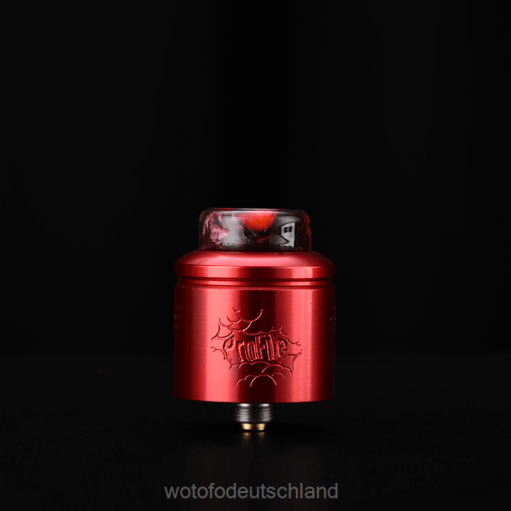 Wotofo Vape Flavours - Wotofo PROFILE rda 2P6PL177 Aluminiumrot