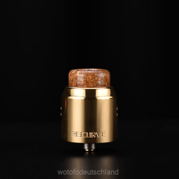 Wotofo Vape Pod - Wotofo RECURVE Dual-RDA 2P6PL194 Gold