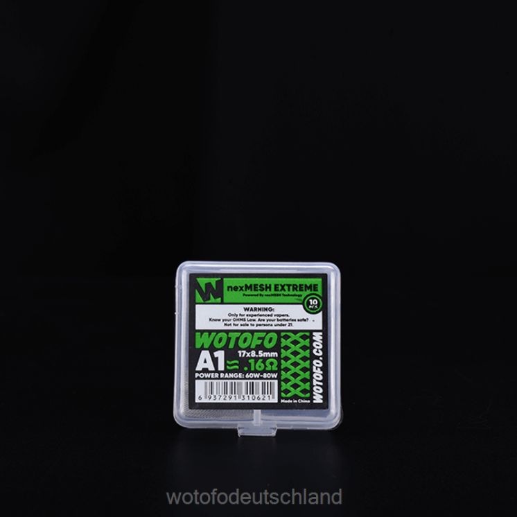 Wotofo Berlin - Wotofo NEXMESH für Profil 1.5 und rdta 2P6PL322 nexmesh extreme 10Stk