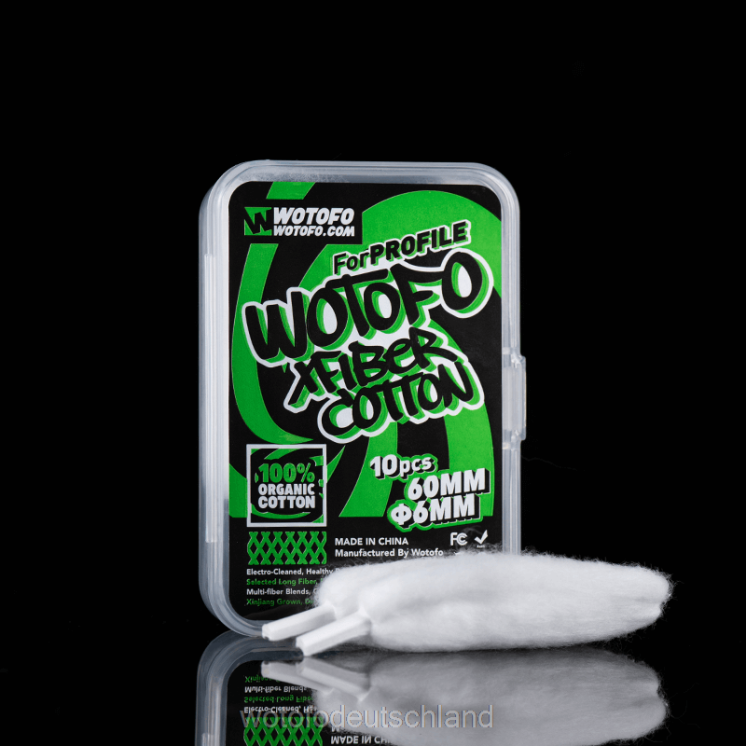 Wotofo Deutschland - Wotofo PROFILE Xfaser-Baumwolle für Profil 2P6PL311 6mm