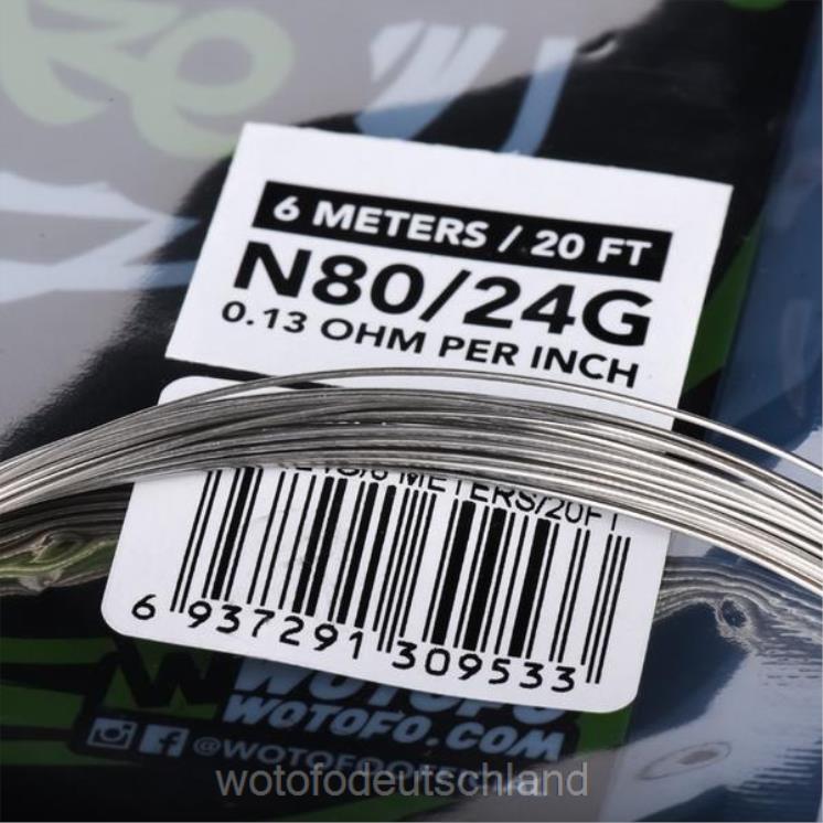 Wotofo Vape Pod - Wotofo vorgefertigte Drahtspule 2P6PL364 Ni90-Wettkampfdraht – 26 g