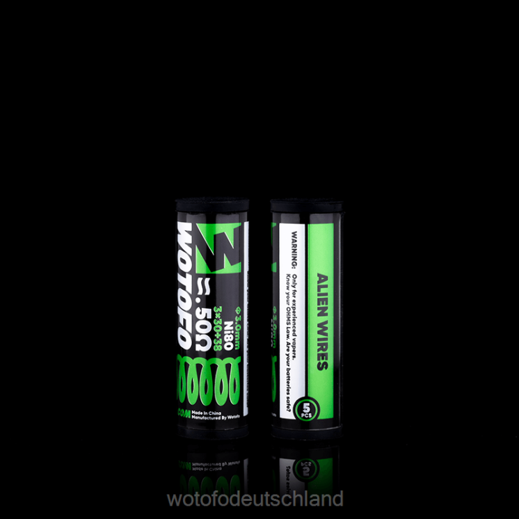 Wotofo Vape Pod - Wotofo vorgefertigte Spulen 2P6PL314 Dual Core Fused Clapton 0,28 Ohm 10 Stück