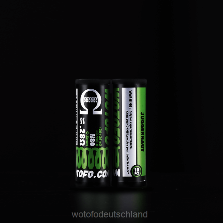 Wotofo Vape Pod - Wotofo vorgefertigte Spulen 2P6PL314 Dual Core Fused Clapton 0,28 Ohm 10 Stück