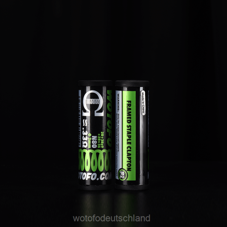 Wotofo Vape Pod - Wotofo vorgefertigte Spulen 2P6PL314 Dual Core Fused Clapton 0,28 Ohm 10 Stück