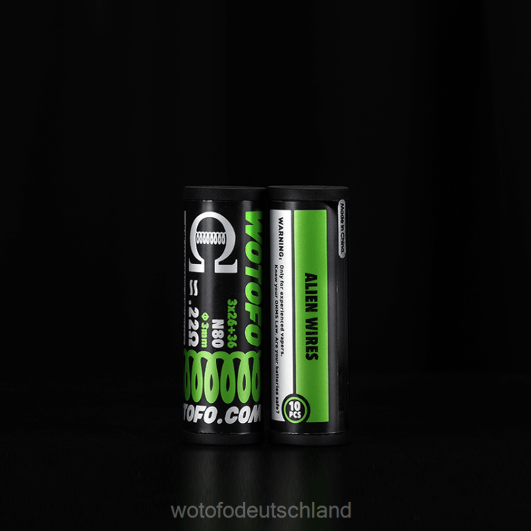 Wotofo Vape Pod - Wotofo vorgefertigte Spulen 2P6PL314 Dual Core Fused Clapton 0,28 Ohm 10 Stück