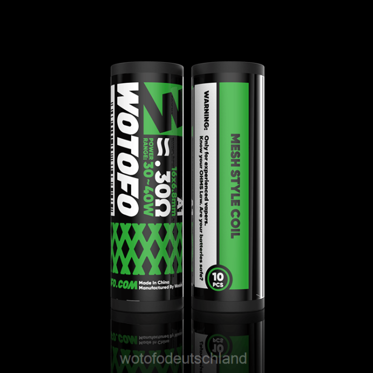 Wotofo Vape Review - Wotofo Mesh-Spule 2P6PL315 Profil PS 0,3 Ohm 10St