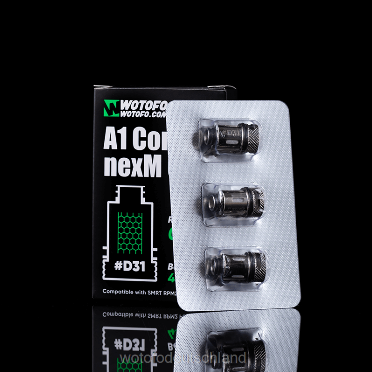 Wotofo Berlin - Wotofo SMRT rpm2 Pod-Spule 2P6PL382 d32 dual nexmesh 3tlg
