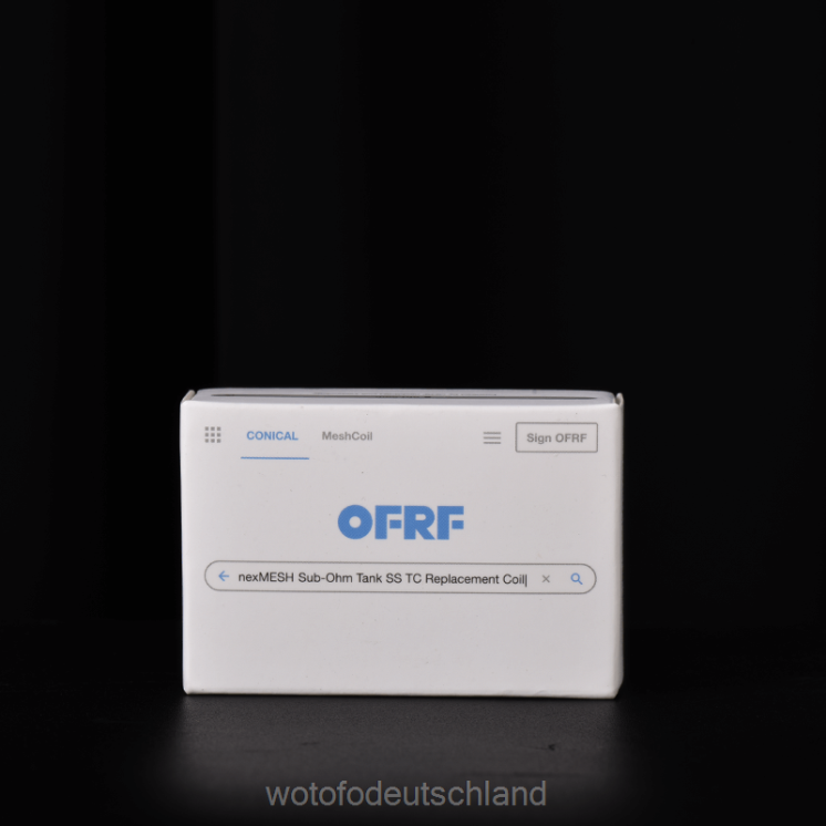 Wotofo Deutschland - Wotofo NEXMESH Konische Sub-Ohm-Tankspule 2P6PL371 a1 Kanthal