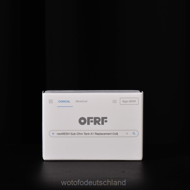 Wotofo Deutschland - Wotofo NEXMESH Konische Sub-Ohm-Tankspule 2P6PL371 a1 Kanthal