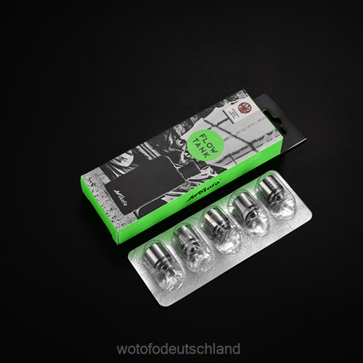 Wotofo E-Zigarette - Wotofo FLOW Untertankspule 2P6PL390 5 Stück